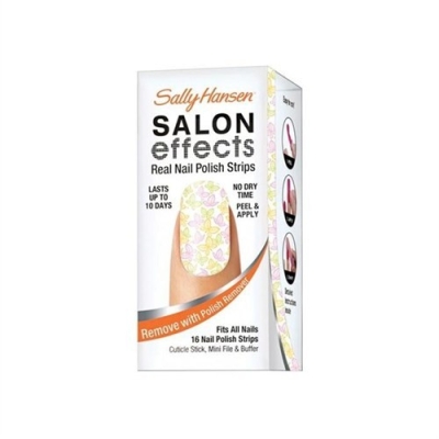 Sally Hansen Salon Effects - Gerçek Ojeden Yapılan Desenli Tırnak Bantları - All A Flutter 4424-02 - Sally Hansen