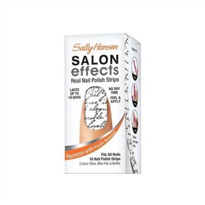 Sally Hansen Salon Effects - Gerçek Ojeden Yapılan Desenli Tırnak Bantları - Love Letter 4408-49 - Sally Hansen