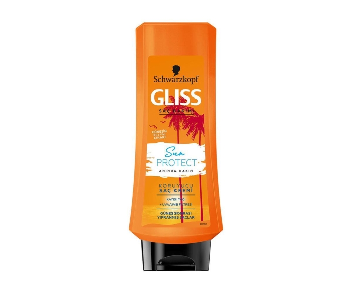 Schwarzkopf Gliss Sun Protect Koruyucu Saç Bakım Kremi 360 Ml - 1