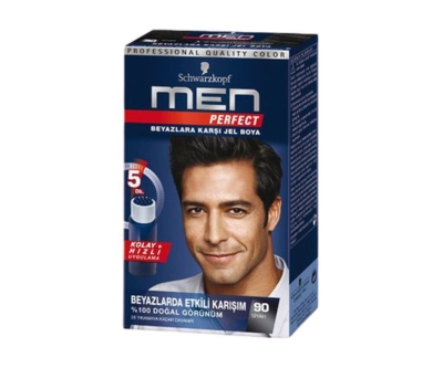 Schwarzkopf Men Perfect Jel Saç Boyası 90 Siyah - Schwarzkopf
