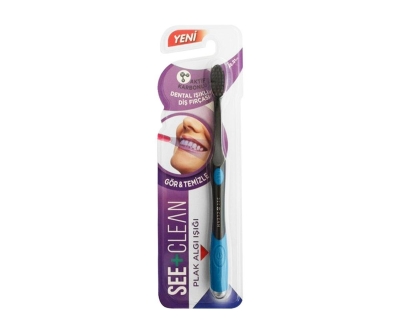 See Clean Dental Işıklı Diş Fırçası - Mavi - See Clean