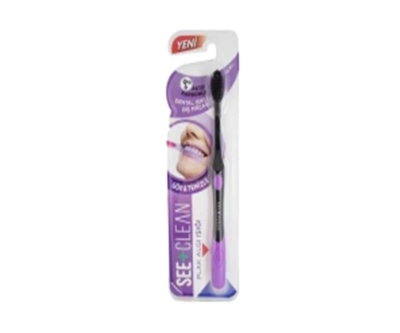 See Clean Dental Işıklı Diş Fırçası - Mor - See Clean
