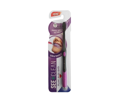 See Clean Dental Işıklı Diş Fırçası - Pembe - See Clean