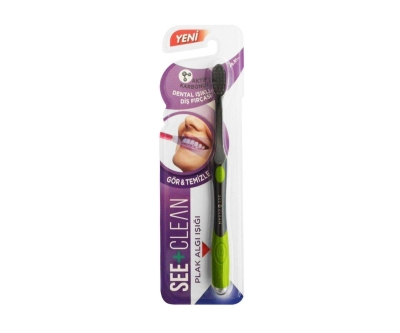 See Clean Dental Işıklı Diş Fırçası - Yeşil - See Clean