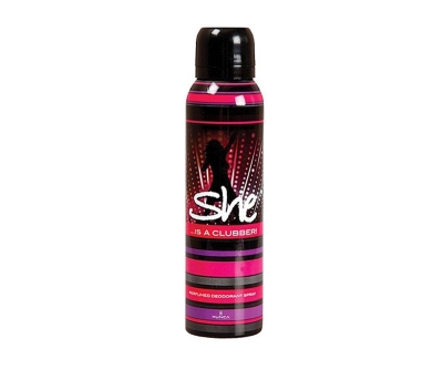 She Is A Clubber Deo Spray 150Ml - She