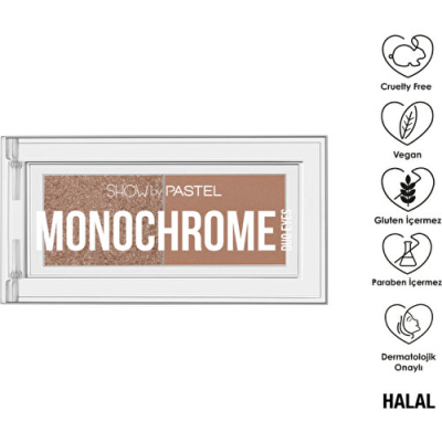 Show By Pastel Monochrome Eyeshadow 22 - Mocha Latte - 3