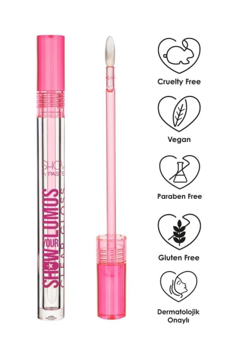 Show Your Lumos Clear Gloss - Transparan Dudak Parlatıcısı - 3