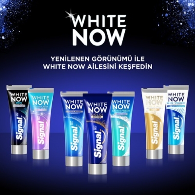 Signal Diş Macunu White Now Anında +1 Ton Beyaz Dişler 75 ML - 7