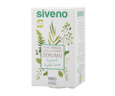 Siveno %100 Doğal Kaş & Kirpik Serumu 10 Ml Yeni - Siveno