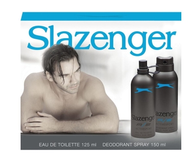 Slazenger Active Sport Mavi 125 Ml Erkek Parfüm + 150 Ml Deodorant Set - Slazenger