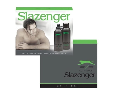Slazenger Active Sport Yeşil 125 Ml Erkek Parfümü + 150 Ml Deodorant Set - Slazenger