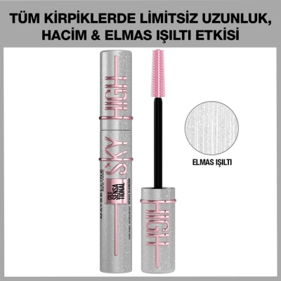 Space Diamond Elmas Işıltılı Maskara - Maybelline New York