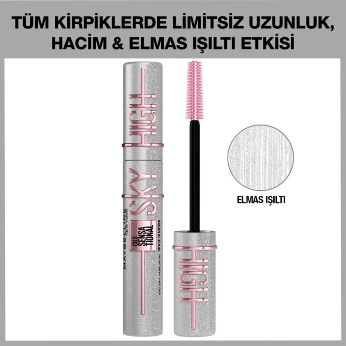 Space Diamond Elmas Işıltılı Maskara - 1