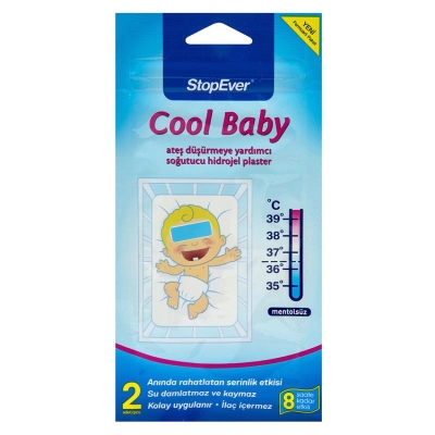 Stopever Coolbaby Soğutucu Hidrojel Plaster - StopEver