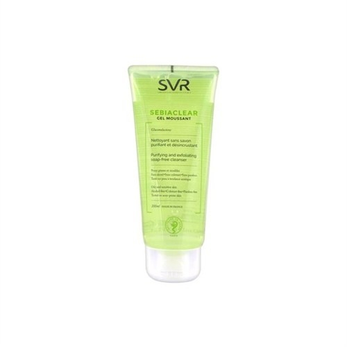 SVR Sebiaclear Foaming Gel 200ml - Yağlı ve Hassas Ciltler İçin Temizleme Jeli - 1