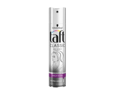Taft Classic Ekstra Güçlü Sprey 250 Ml - Taft