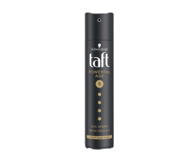 Taft Powerful Age ( Ince ve Zayıflamış Saçlar Için ) Sprey 250 ml - Taft