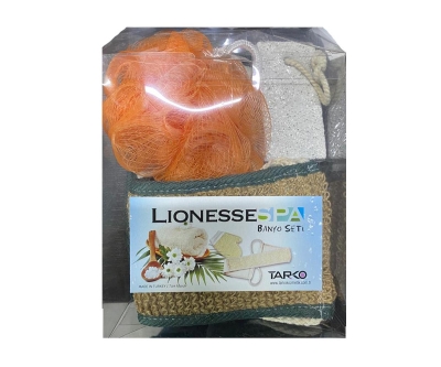 Tarko Lionesse Banyo Seti BS-001 - Turuncu - Tarko