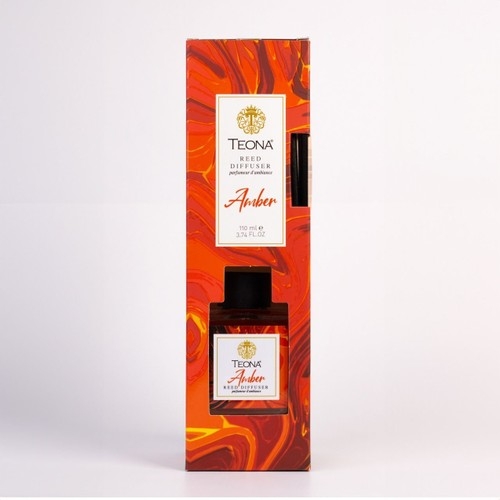 Teona Amber Bambu Çubuklu Oda Kokusu 110 ml - 2