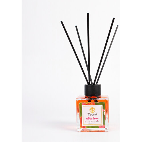 Teona Strawberry Bambu Çubuklu Oda Kokusu 110 ml - 1