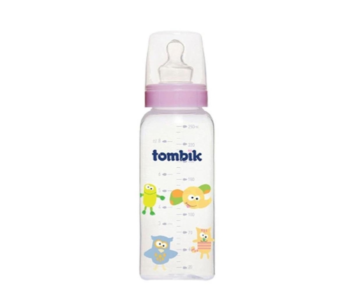 Tombik Şaşkın Hayvancıklar PP Biberon 250 ML (%0 BPA) / Lila - 1