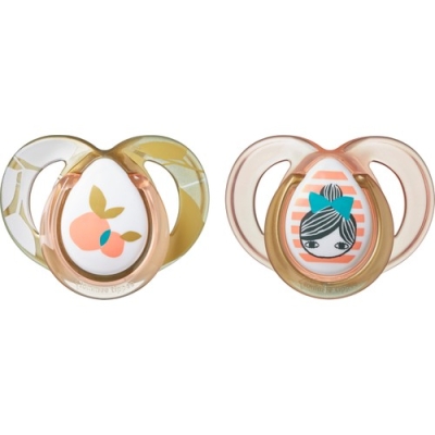 Tommee Tippee 2x Moda Emzik 6-18 Ay Kız - Tommee Tippee