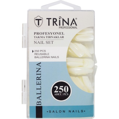 Trina Takma Tırnak 250‘LI Kutulu (Ballerina) - 11 - Trina