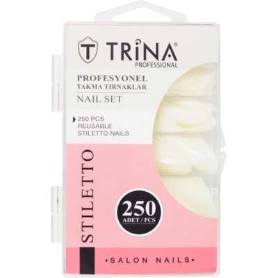 Trina Takma Tırnak 250‘LI Kutulu (Stiletto) - 07 - Trina
