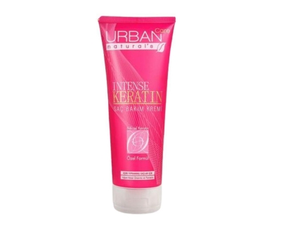 URBAN Care Intense Keratin Aşırı Yıpranmış ve İşlem Görmüş Saçlar İçin Saç Bakım Kremi - 200ml - Urban Care