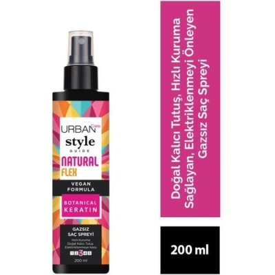 Urban Care Style Guide Natural Flex Gazsız Saç Spreyi - Urban Care