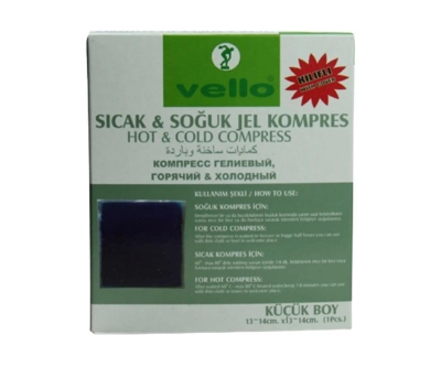 Vello Sıcak Soğuk Termojel Kılıflı Küçük Boy 13x 14 cm - Vello