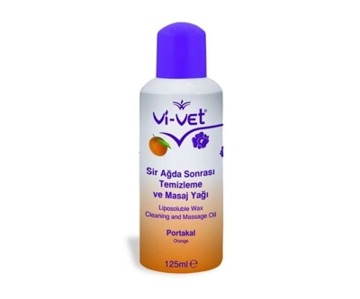 Vi-Vet Ağda Sonrası Temizleme Ve Masaj Yağı Portakal Çiçek 125Ml - Vi-Vet