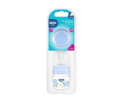 Wee Baby 0-6 Ay Mini Pp Alıştırma Bardağı Seti 30 Ml - Mavi - 2