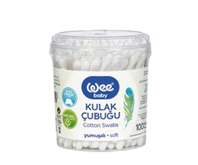 Wee Baby 100 Adet Kulak Çubuğu - Wee Baby