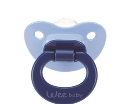 Wee Baby 819 Damaklı Emzik 6-18 Ay - Mavi - Wee Baby