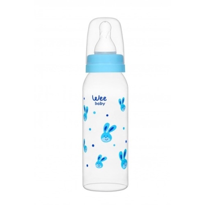 Wee Baby 852 Klasik PP Biberon 250ml - Mavi - Wee Baby