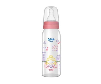 Wee Baby 876 Cam Biberon 250 ml - Pembe - Wee Baby