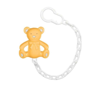 Wee Baby 903 Figürlü Emzik Askısı - Sarı - Wee Baby
