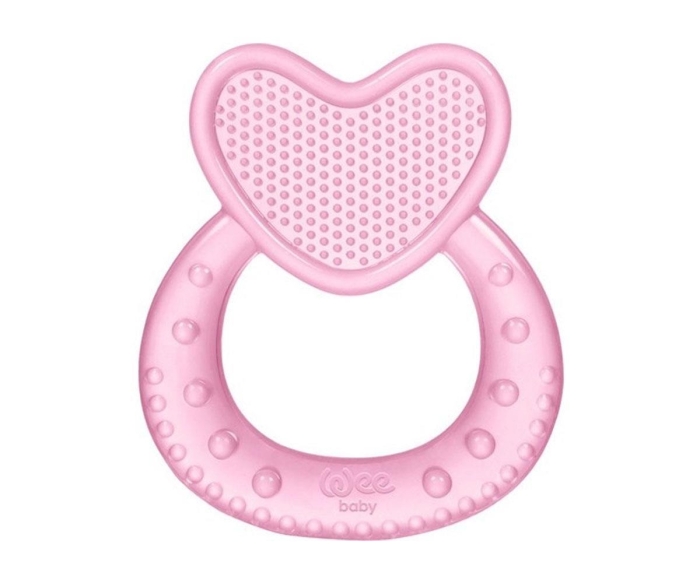 Wee Baby 912 Kalpli Silikon Diş Kaşıyıcı pembe - 1