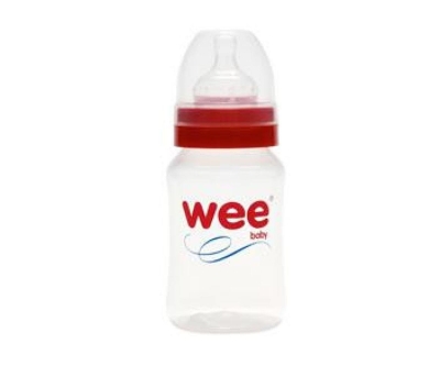 Wee Baby Beyaz 878 Geniş Ağızlı Biberon 150 Ml - Kırmızı - Wee Baby