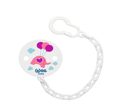 Wee Baby Desenli Emzik Askısı - Wee Baby