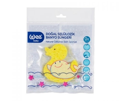 Wee Baby Doğal Selülozik Banyo Süngeri 915 - Ördek - Wee Baby