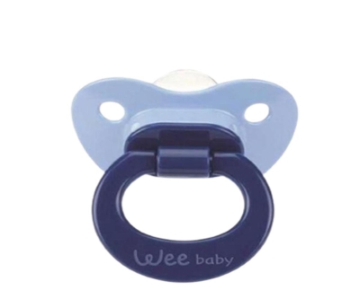 Wee Baby Mat Gövdeli Damaklı Uçlu Emzik No:3 Yoğun Akış 18+ Ay - Wee Baby