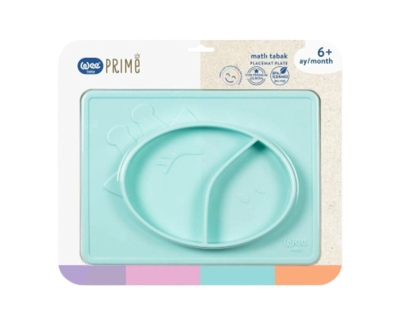 Wee Baby Matlı Tabak-Mint - Wee Baby
