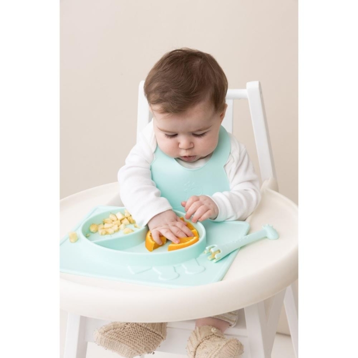 Wee Baby Matlı Tabak-Mint - 4