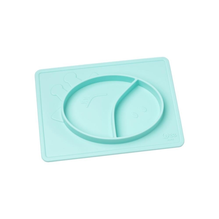 Wee Baby Matlı Tabak-Mint - 5