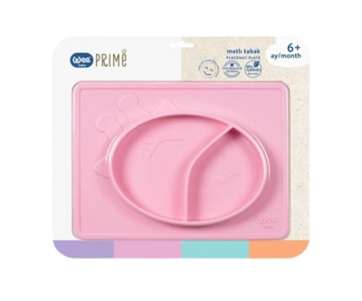 Wee Baby Matlı Tabak-Pembe - Wee Baby