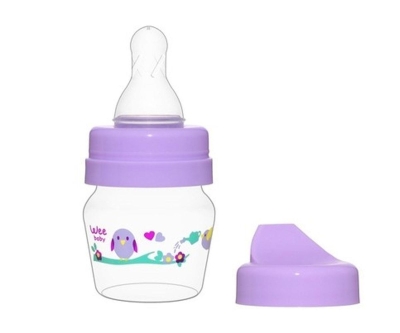 Wee Baby Mini PP Alıştırma Bardağı Seti 30ml / Mor - Wee Baby