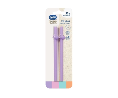 Wee Baby Silikon 2'li Pipet 12+ Ay 929 Mor - Wee Baby