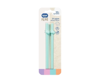 Wee Baby Silikon 2'li Pipet 12+ Ay 929 Yeşil - Wee Baby